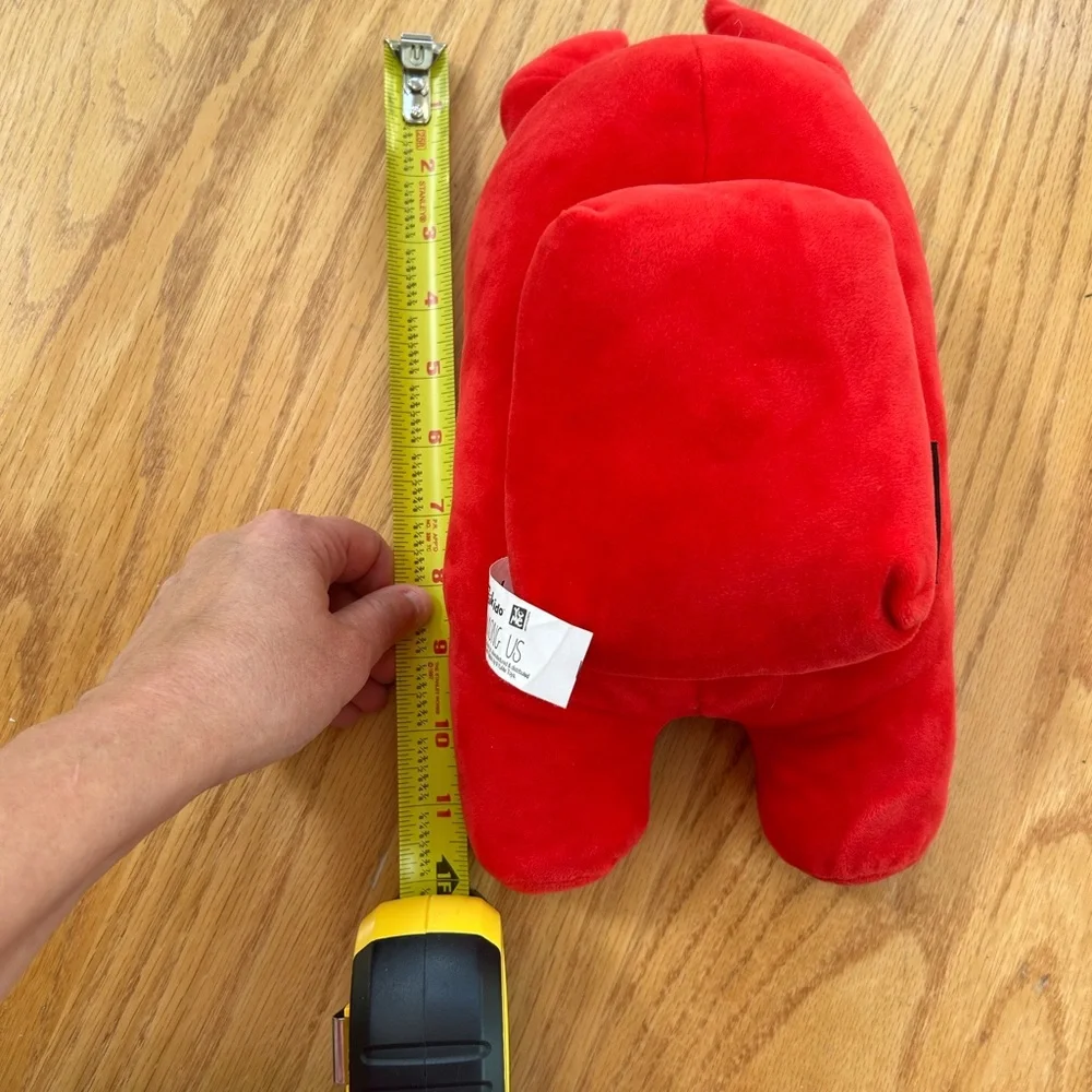 Among Us Toikido Red Crewmate Plush 12” Stuffed Toy Animal Devil Horns