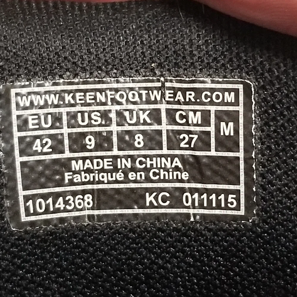 Keen 59 black