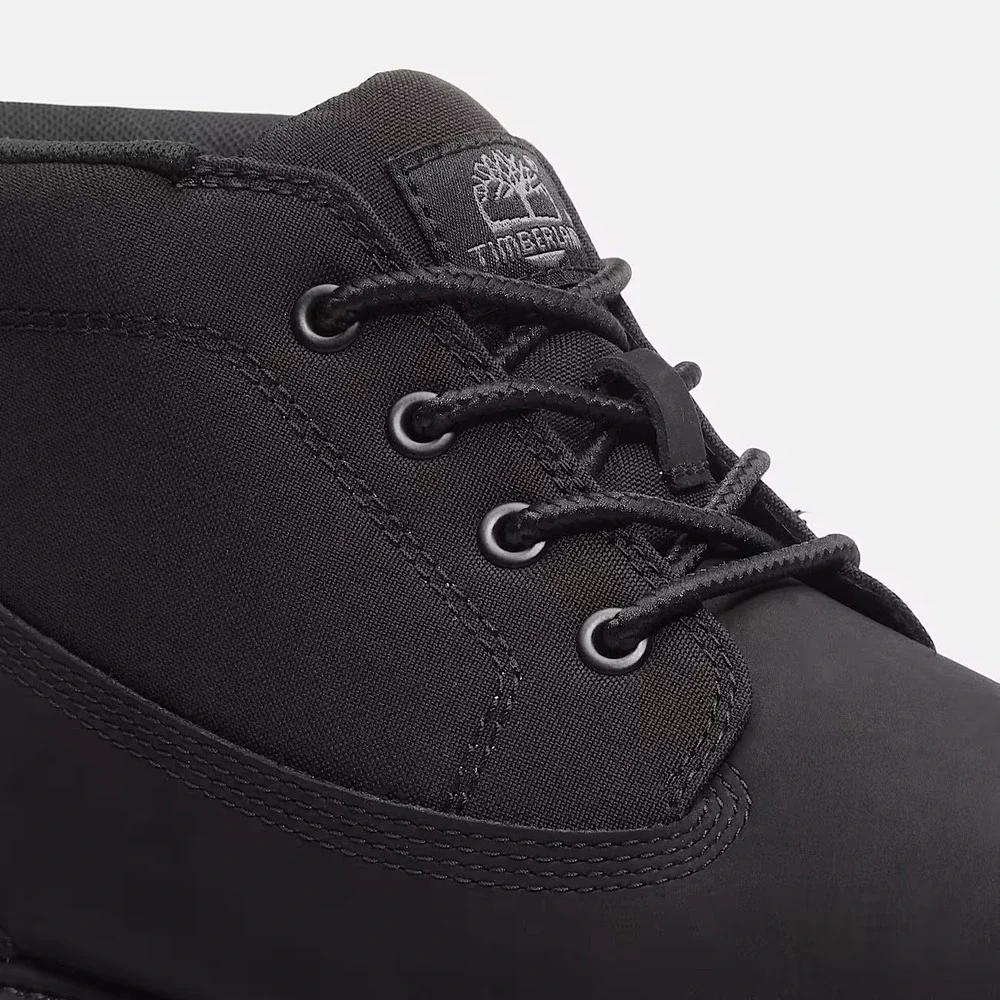 Timberland Redwood Falls Waterproof‎ Chukka Boots Mens Black Leather Size 10