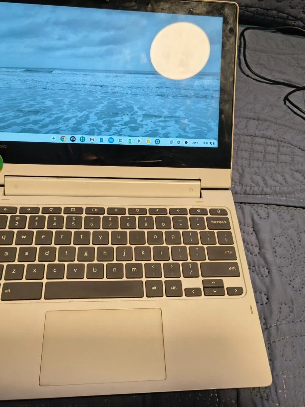Chrome white chromebook