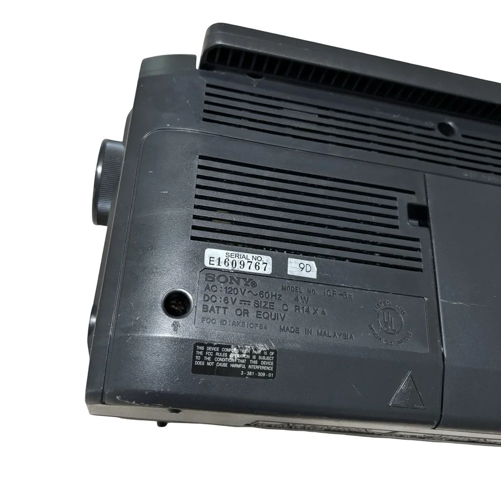 Sony vintage icf