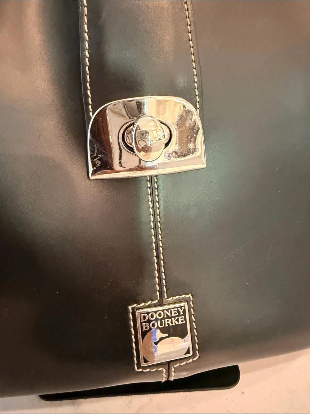 Dooney & Bourke smooth black