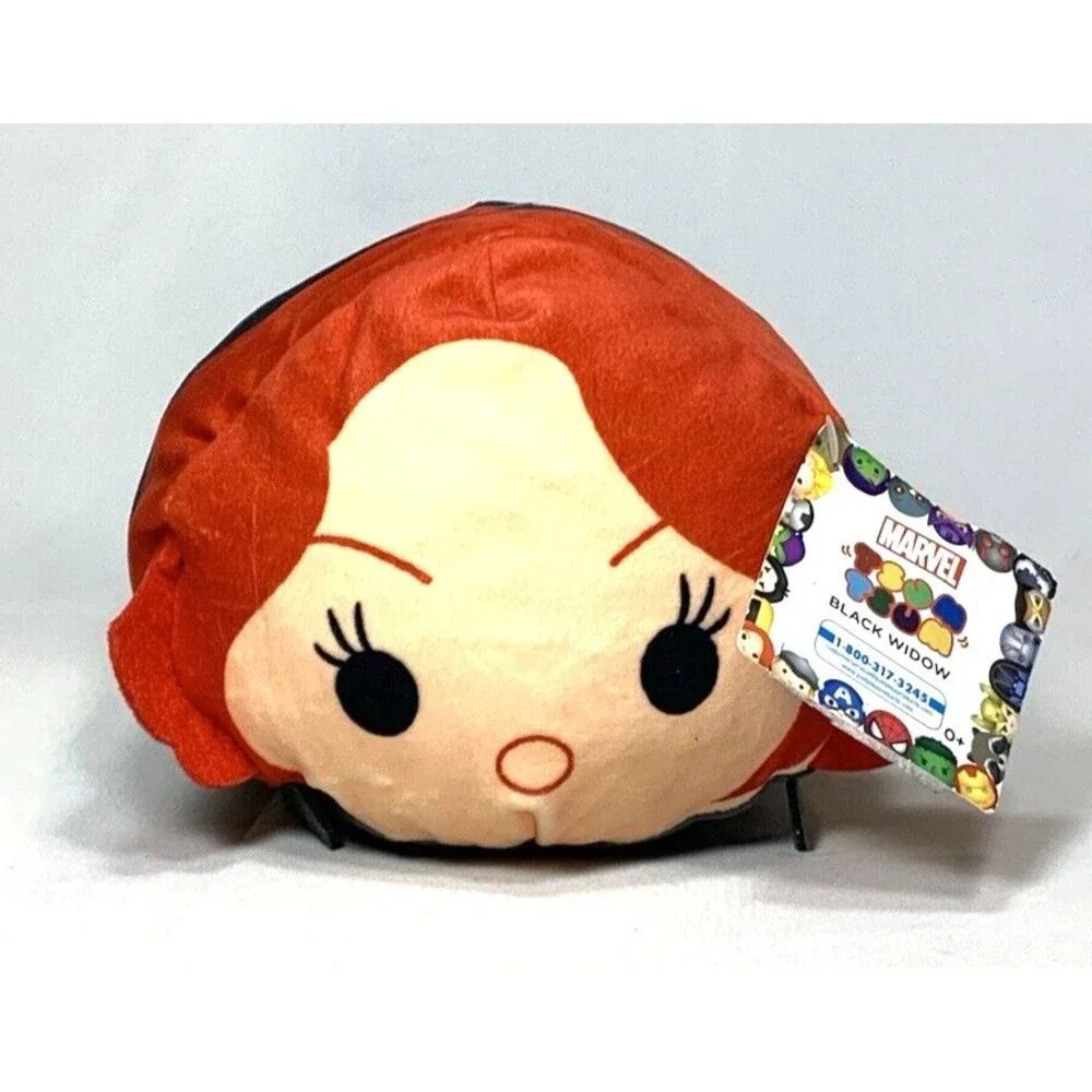 NEW Marvel Tsum Tsum Black Widow Squish Plush Toy w/TAGs 8