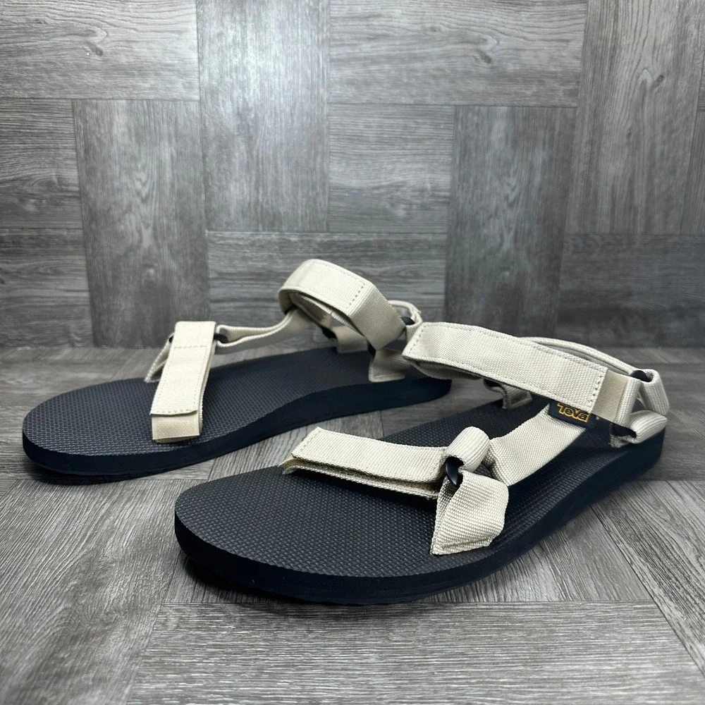 Teva Original Universal Sandals Mens 11 Sesame Tan Strappy Outdoor NEW
