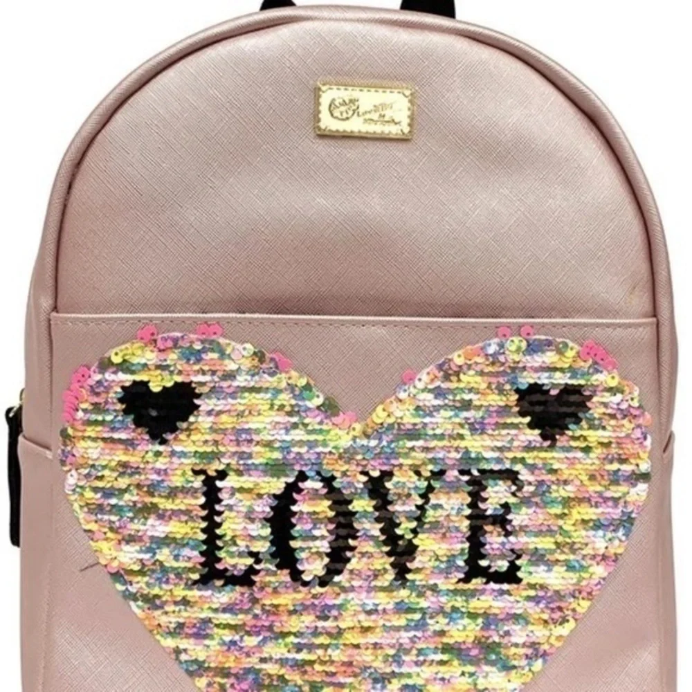 Betsey Johnson Backpack Pink LBDEBBIE Love