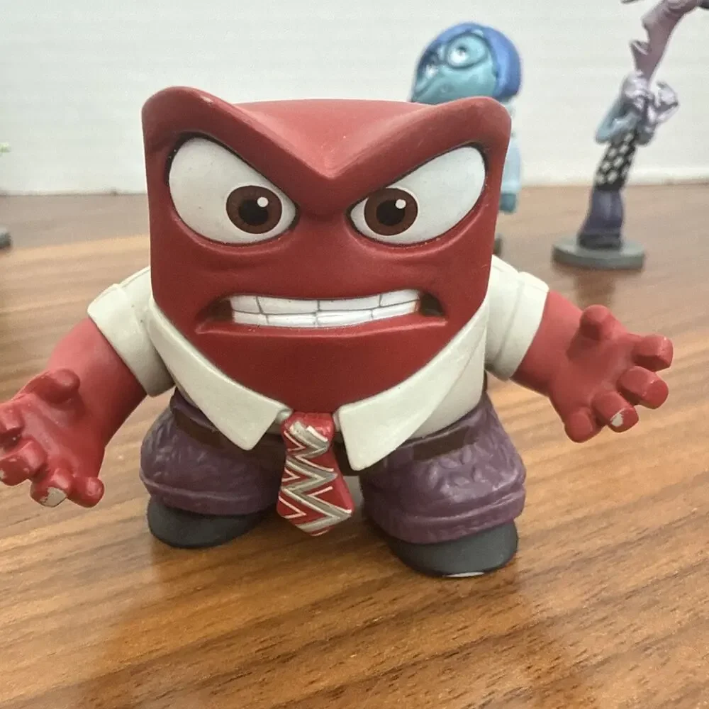 Disney Infinity 3.0 Inside Out Playset Lot 7-Disgust, Sadness, Joy, Anger, Cops