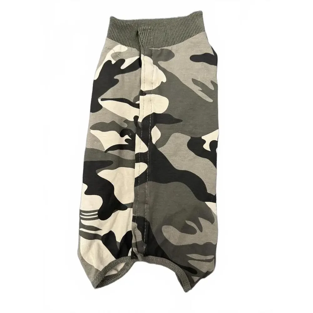 Dog Camouflage Jumpsuit Pajamas Small Surgery Compression Pet Apparel