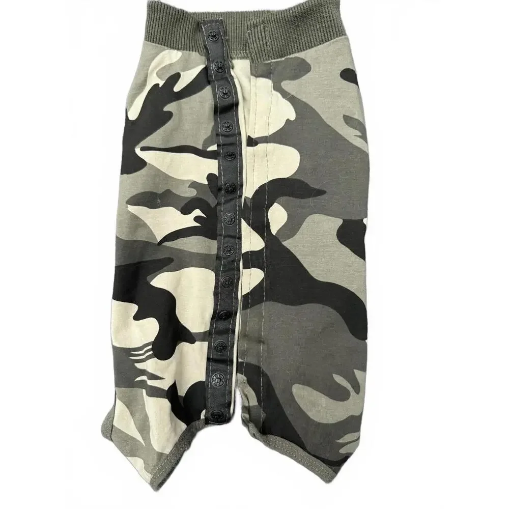 Dog Camouflage Jumpsuit Pajamas Small Surgery Compression Pet Apparel