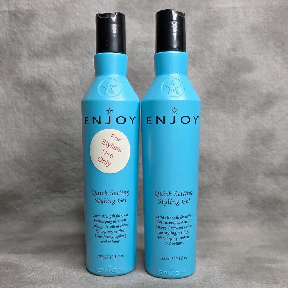 (X2) ENJOY‎ Quick Setting Styling Gel Extra Strength 10.1 fl oz