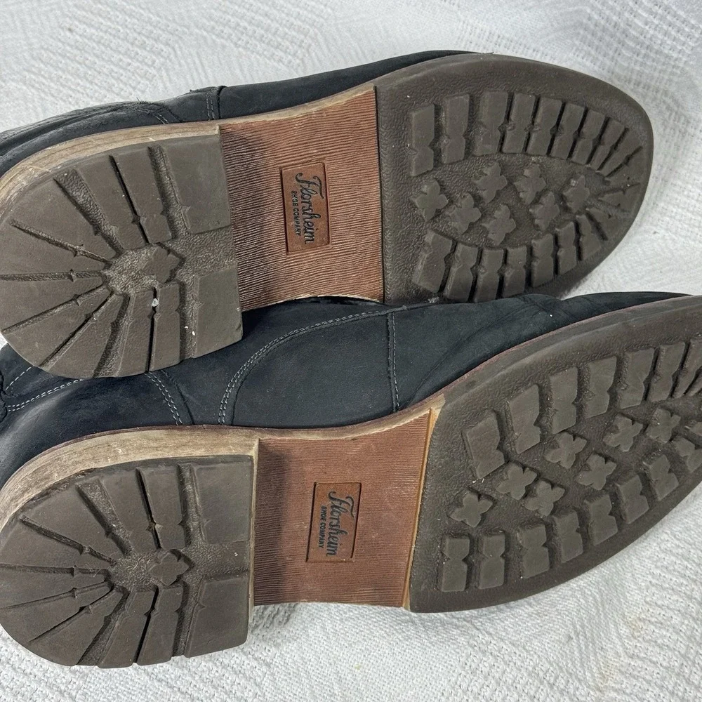 Florsheim Lodge Men's Plain Toe Chukka Black Boot‎ Size 9