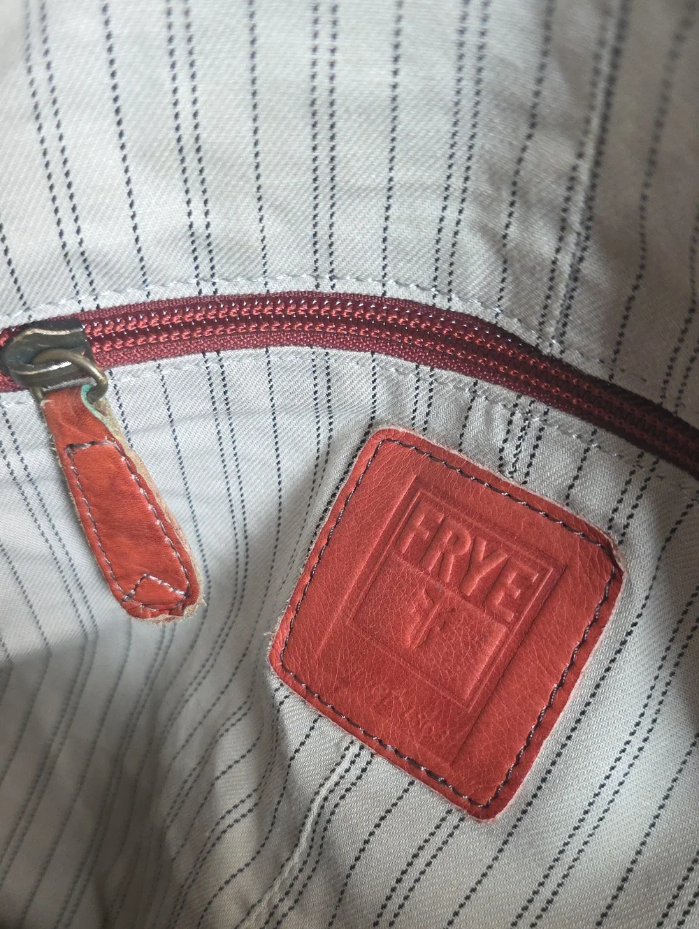 Frye campus leather