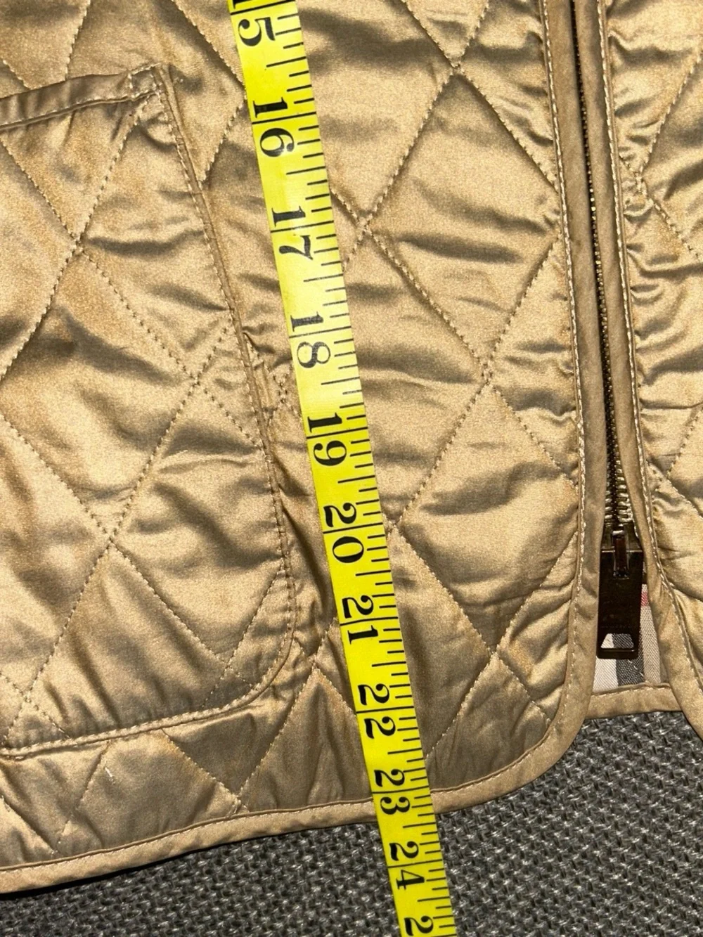 Burberry front patch great