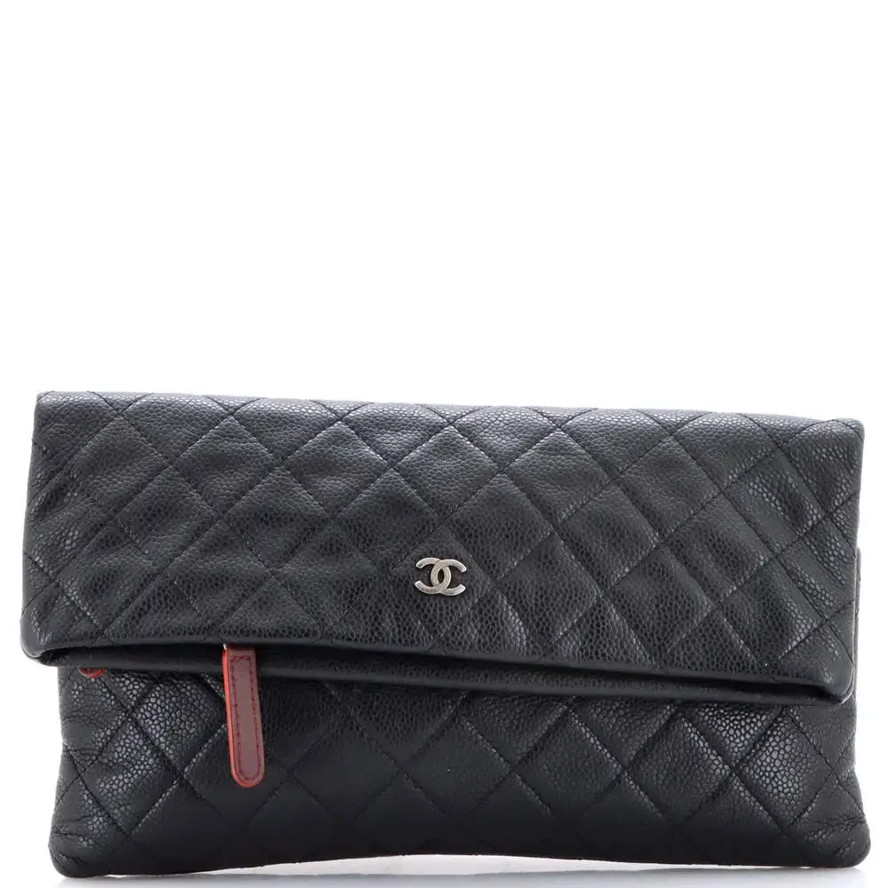 Chanel Beauty Cc Clutch Quilted Caviar #268068C25B