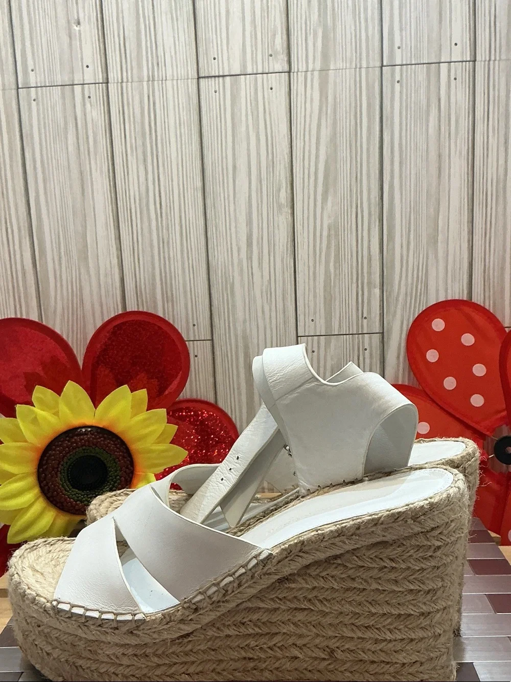 Sigerson Morrison white leather