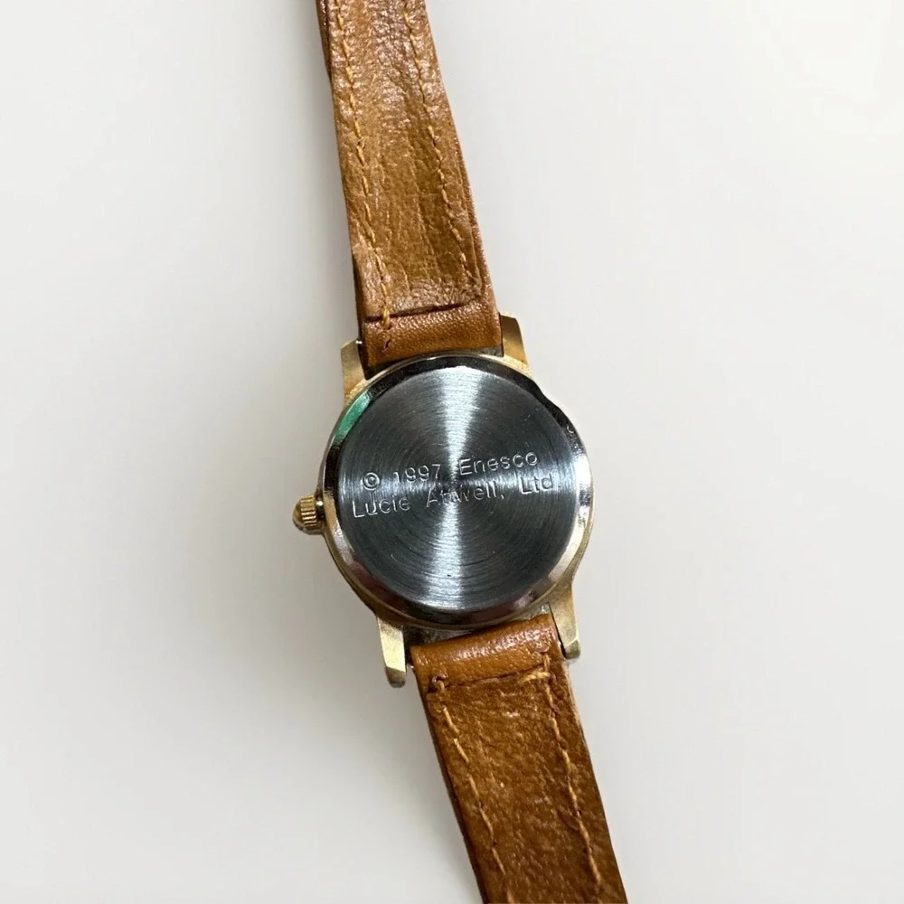 Vintage 1997 Enesco Lucie‎ Attwell Collectible Illustrated Watch NWT Wristwatch