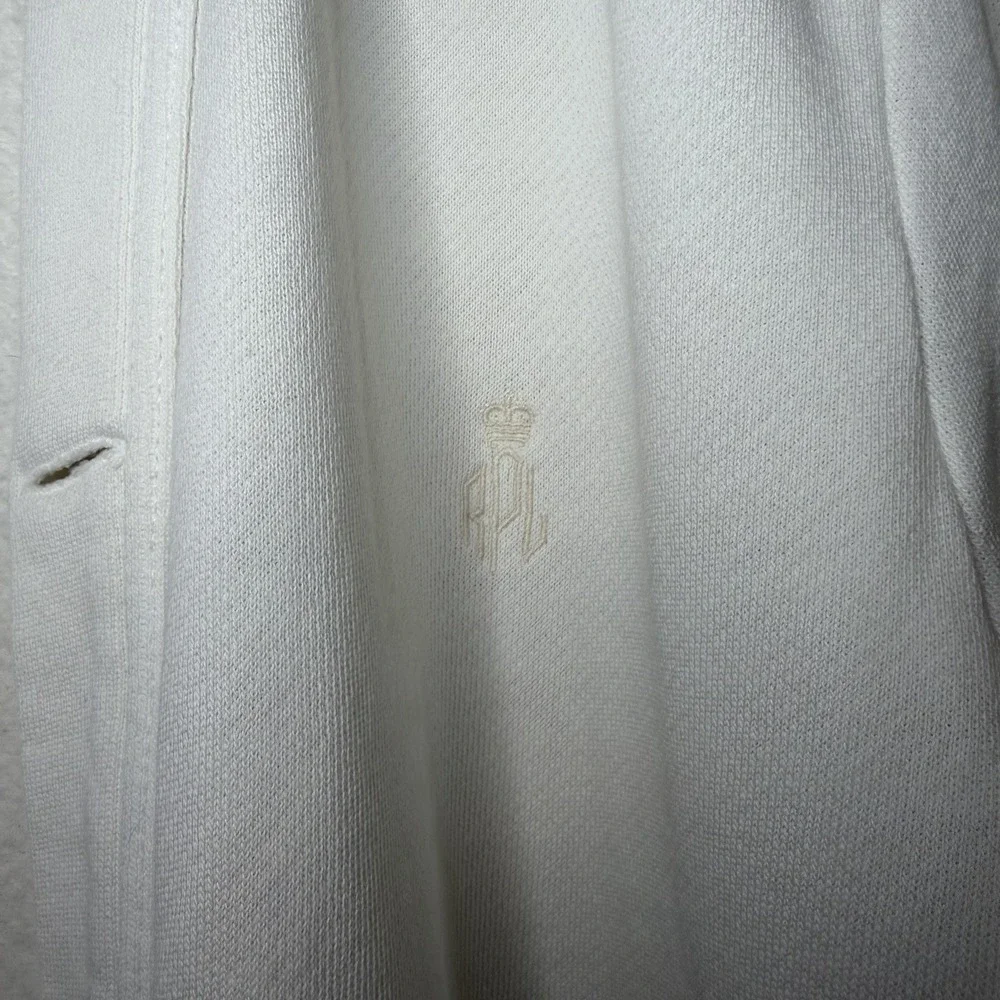 Cream‎ Polo Ralph Lauren Cardigan Sweater Tennis