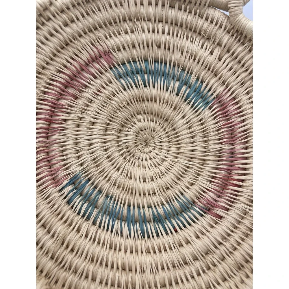 Handmade vintage handwoven