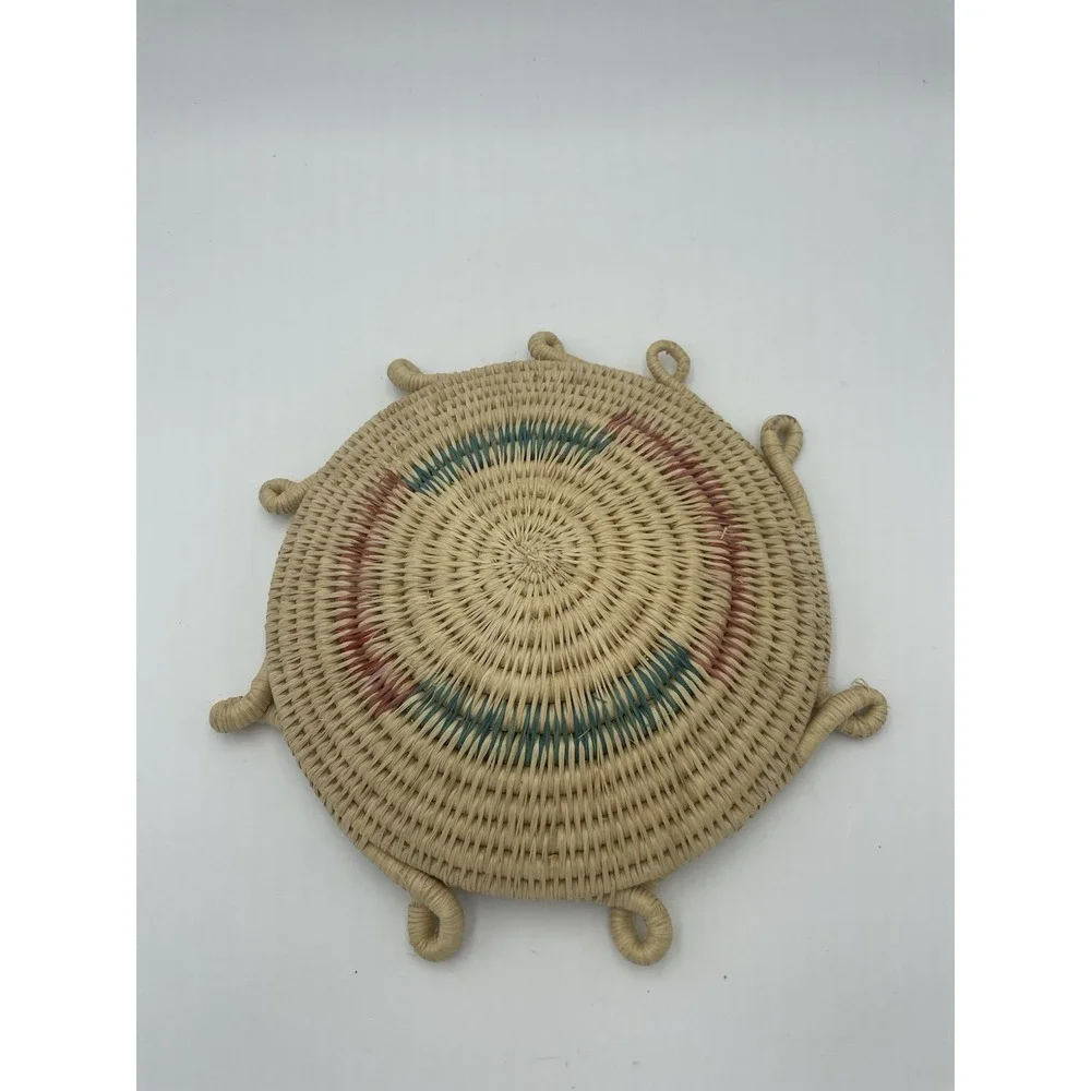 Handmade vintage handwoven