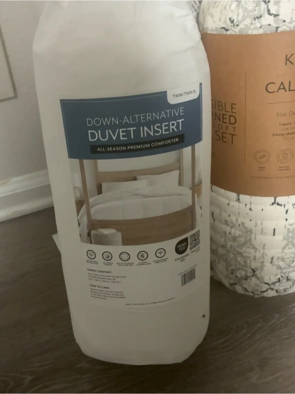 Alternative White Down-Alternative Duvet Insert size twinXL