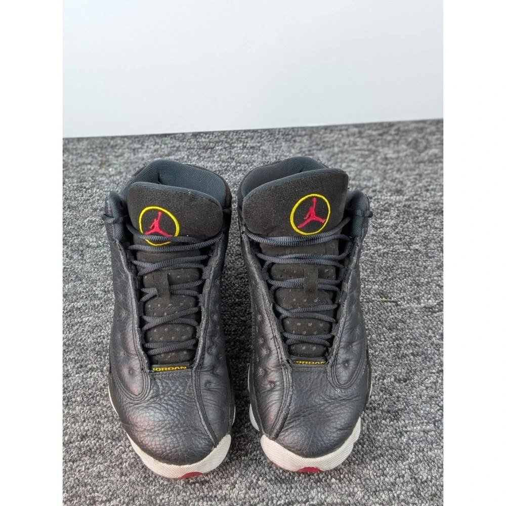 Nike Air Jordan 13 Retro Playoff Youth Shoes Size 4Y Kids Black Red DJ3003-062