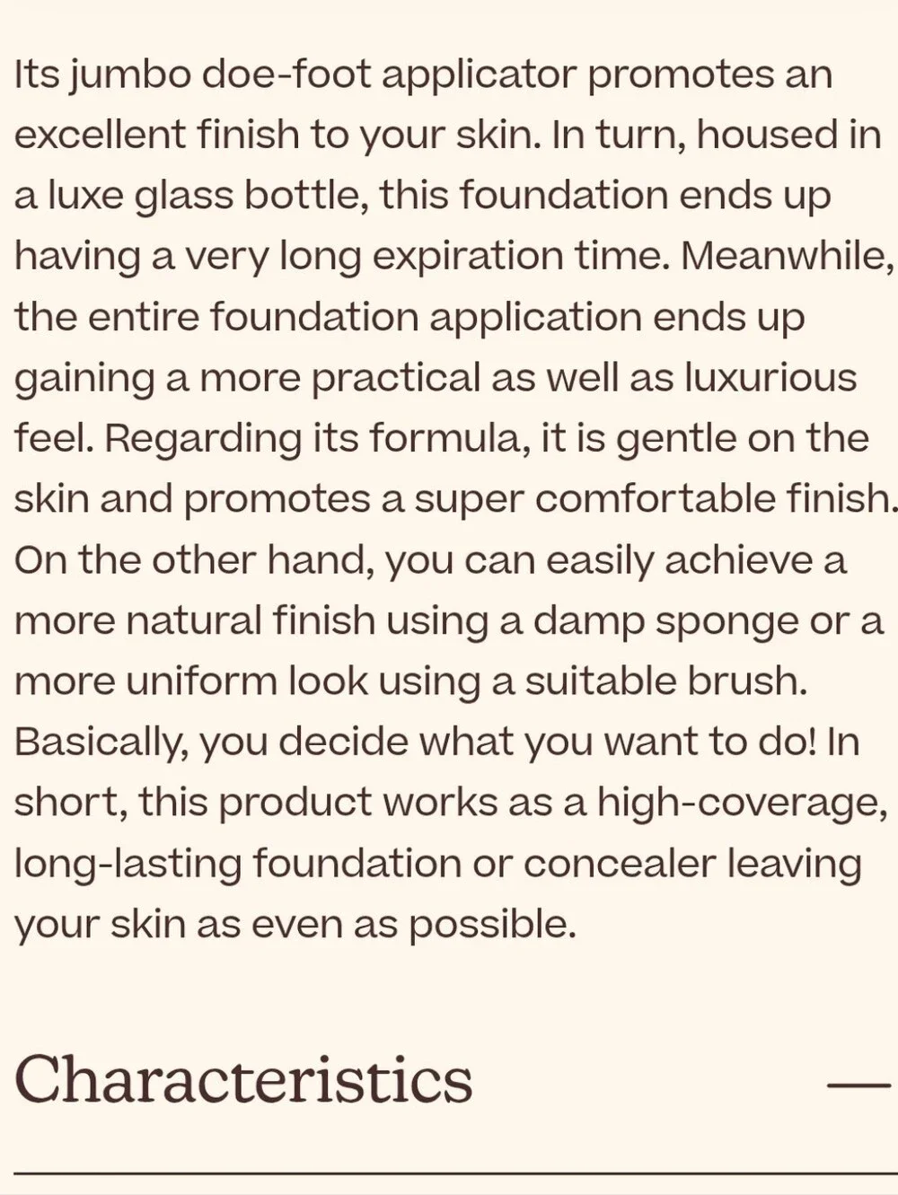 Makeup Revolution lightweight concealer
