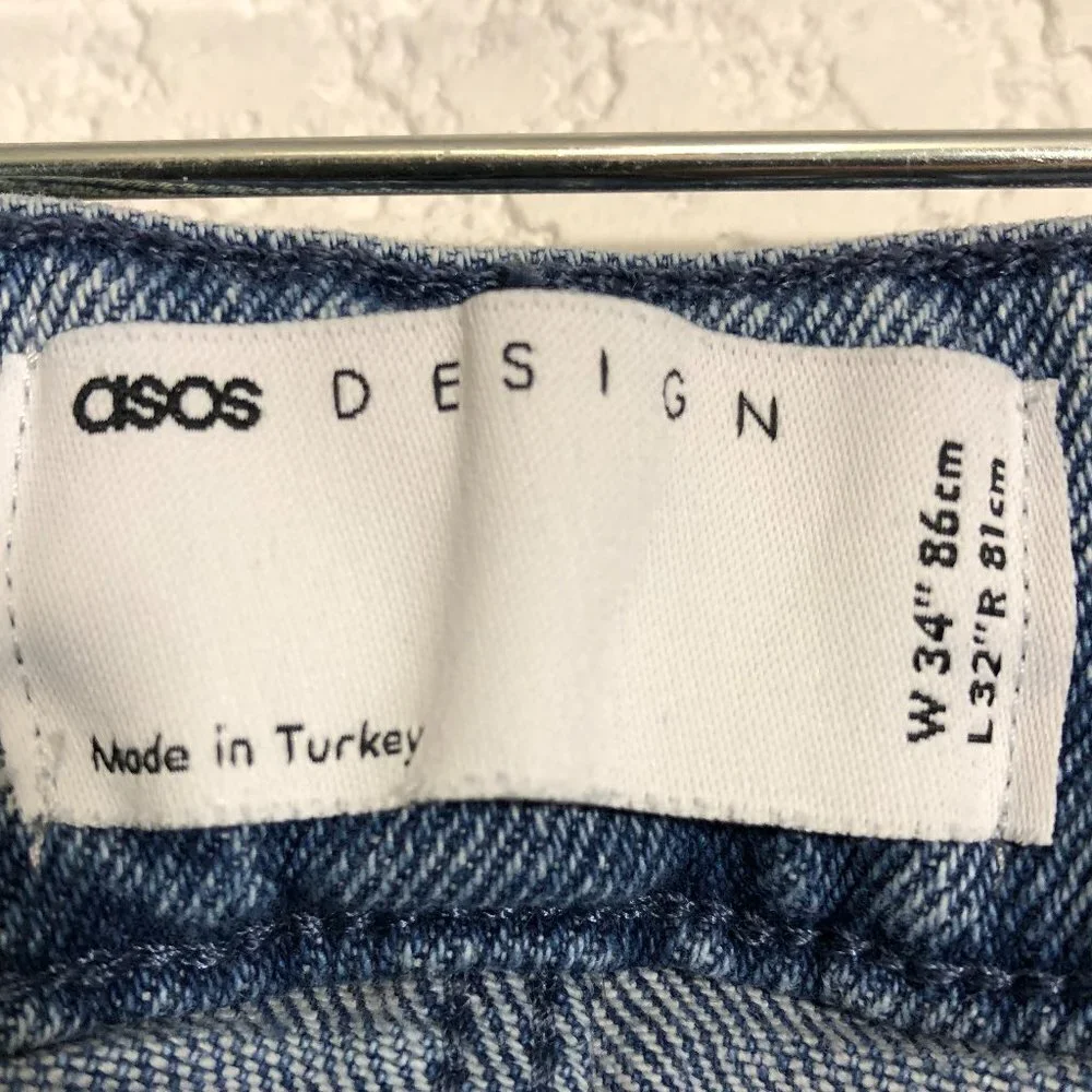 ASOS 10 jeans inches