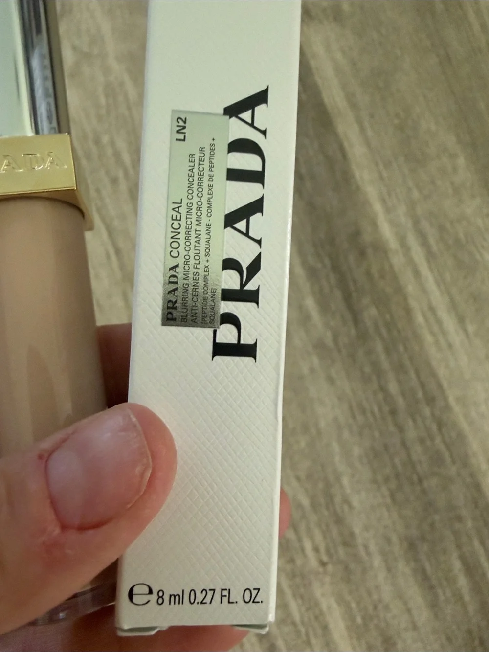 Prada sheer medium
