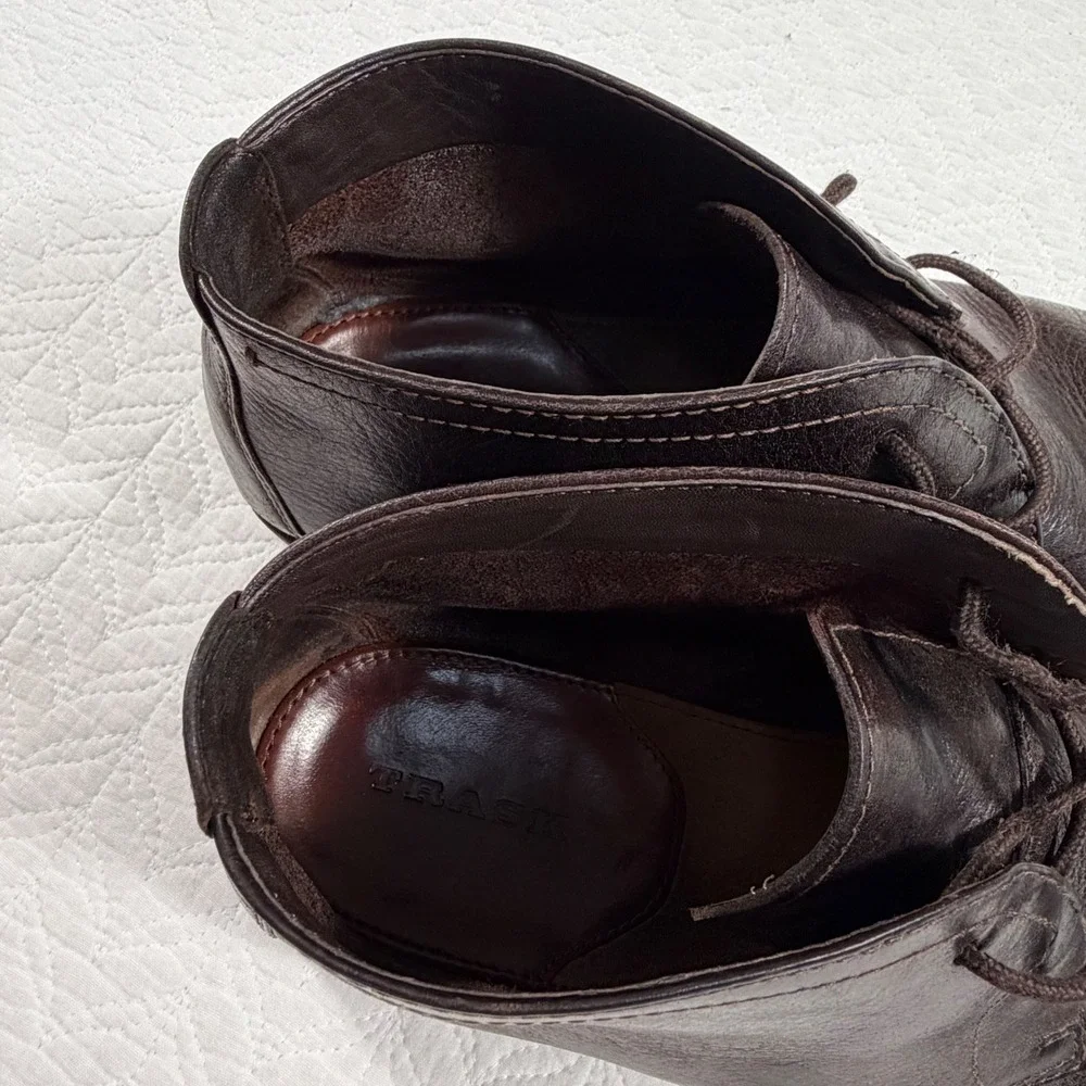 Trask supple leather