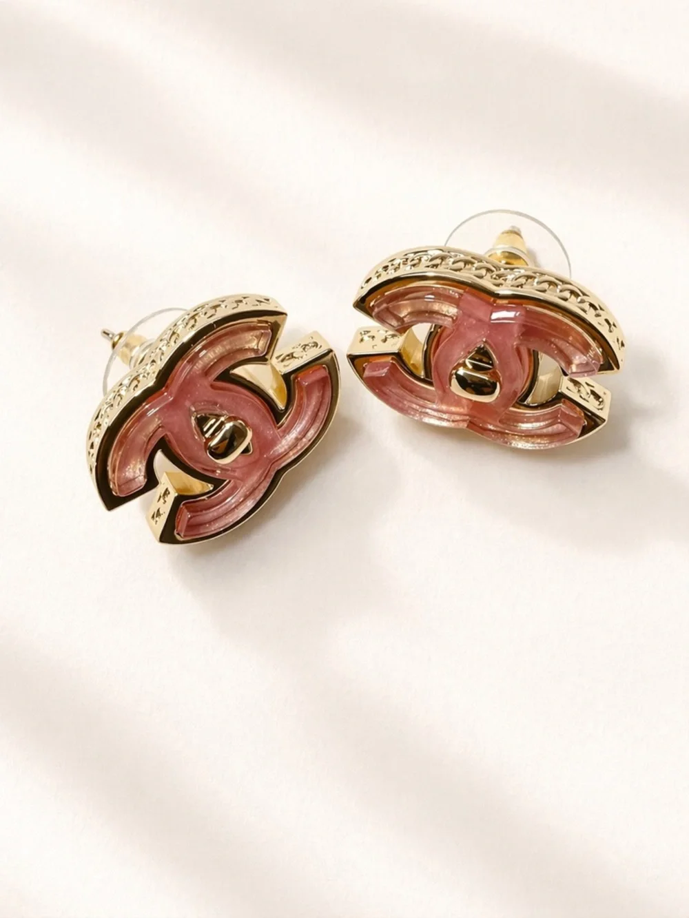 CHANEL pink gold