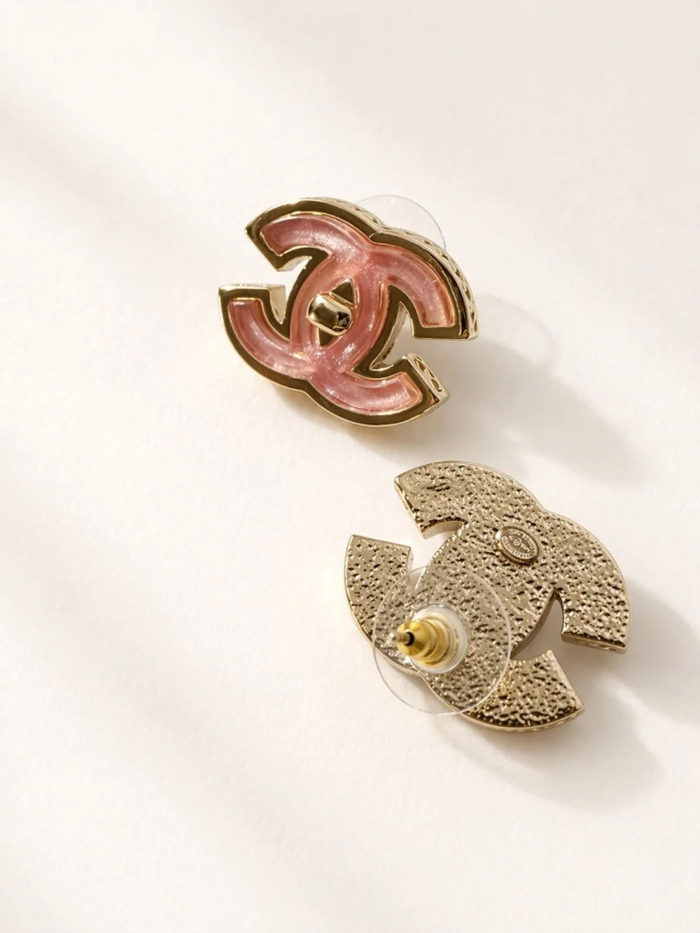CHANEL pink gold