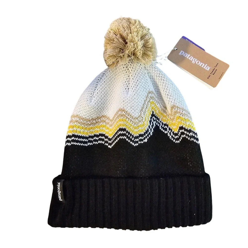 Patagonia Youth Powder Town Beanie‎ NWT