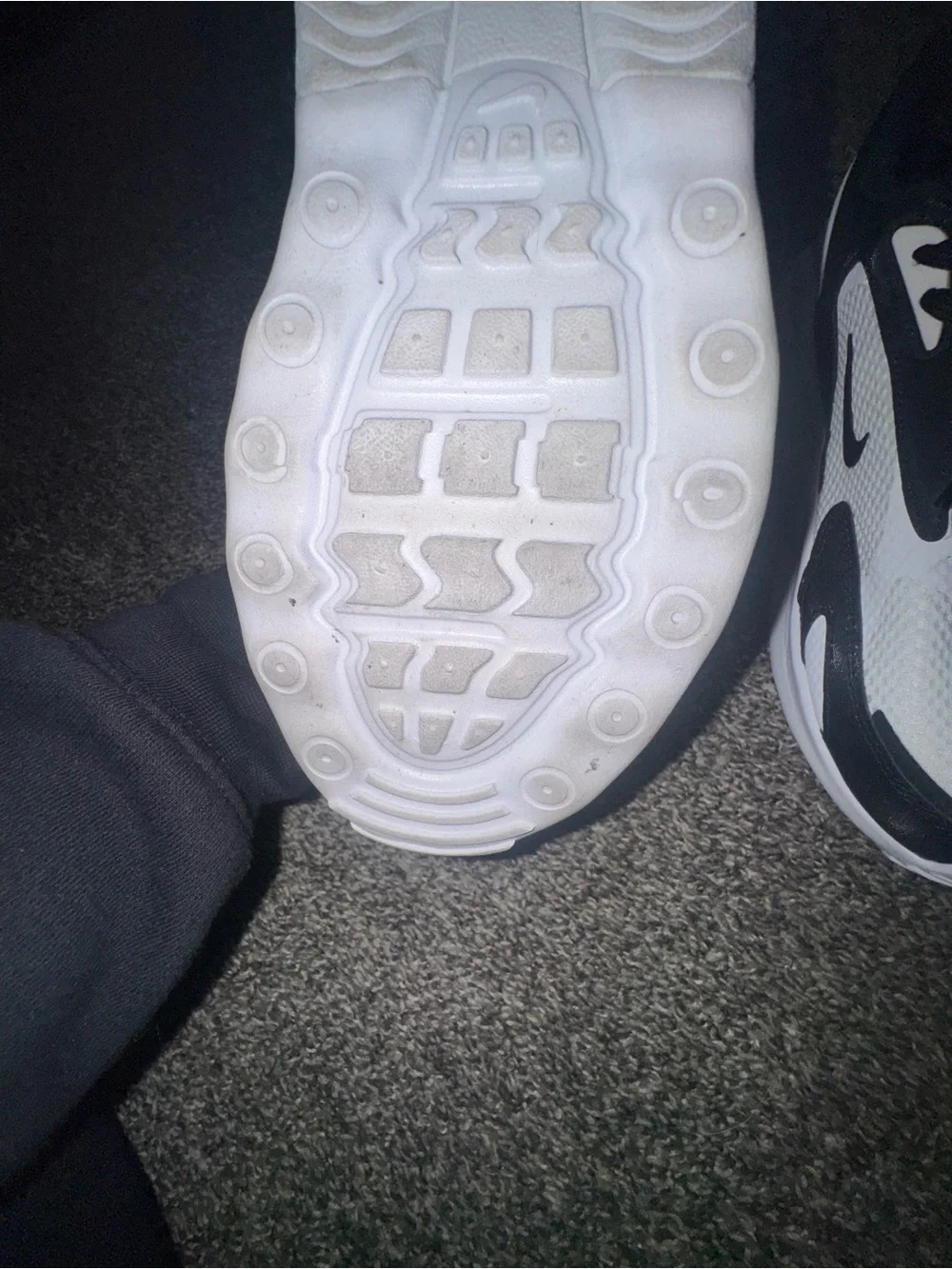 Nike Women's Black and White Sneakers