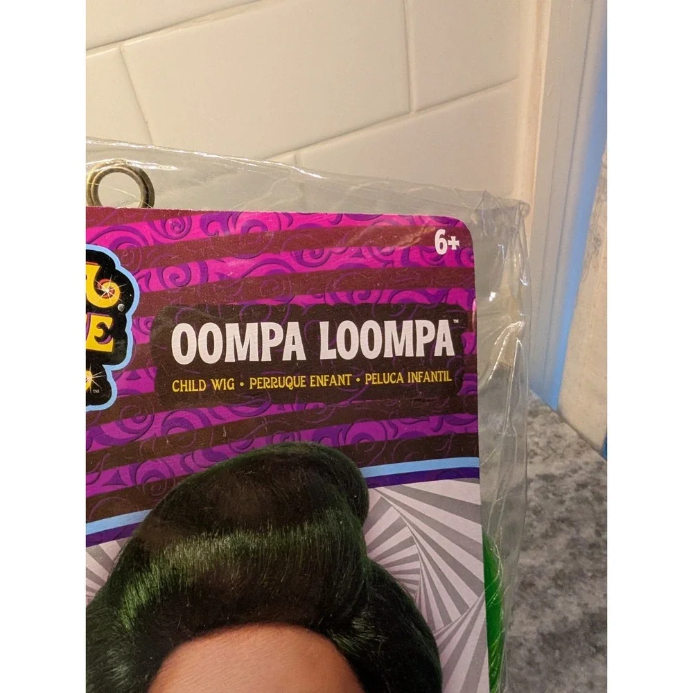 Willy Wonka And The Chocolate Factory Oompa Loompa Wig- Child 6+