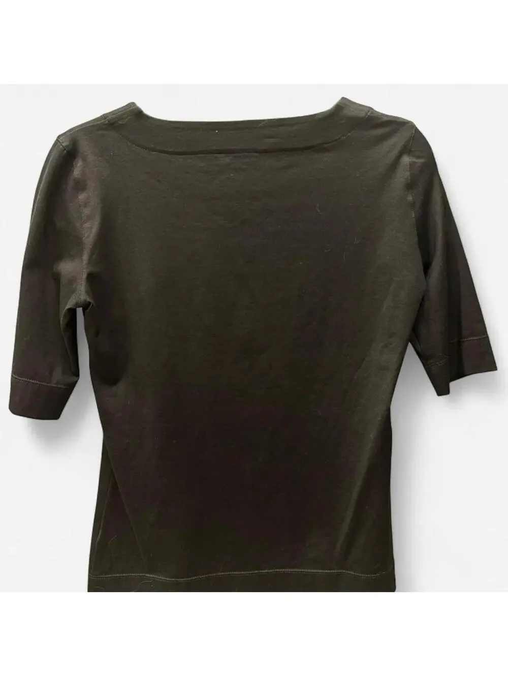 Akris punto - square neck jersey t-shirt.