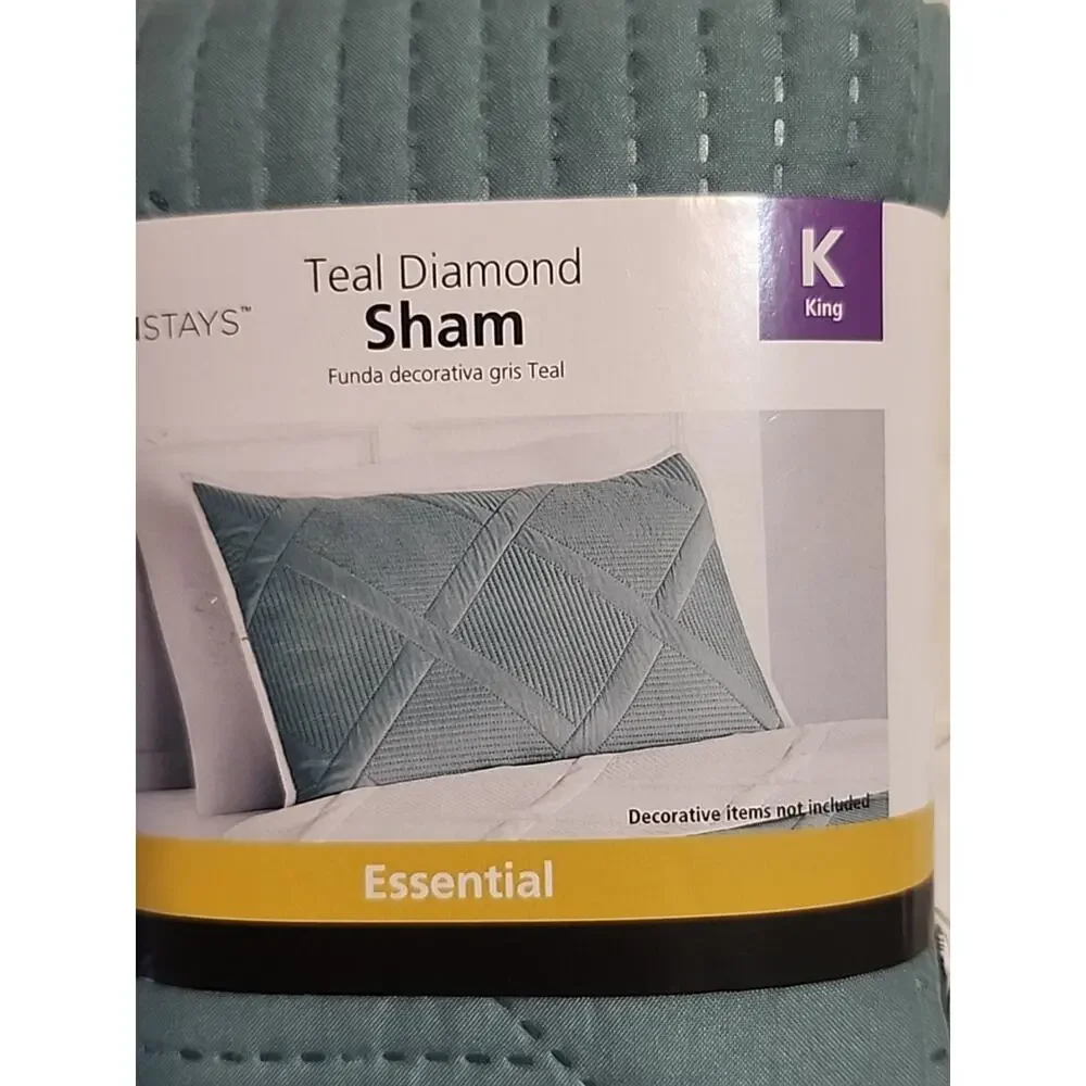 Mainstays teal diamond