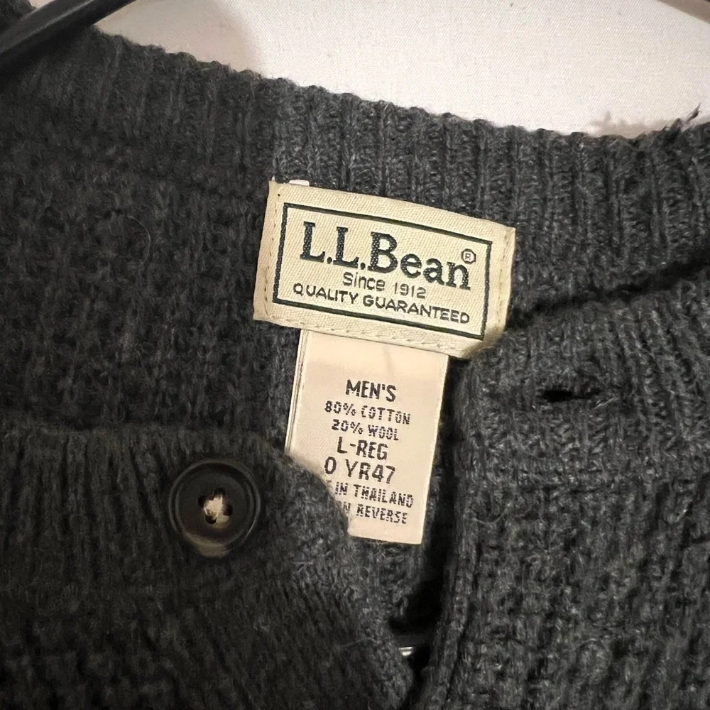 L.L. Bean very lightly