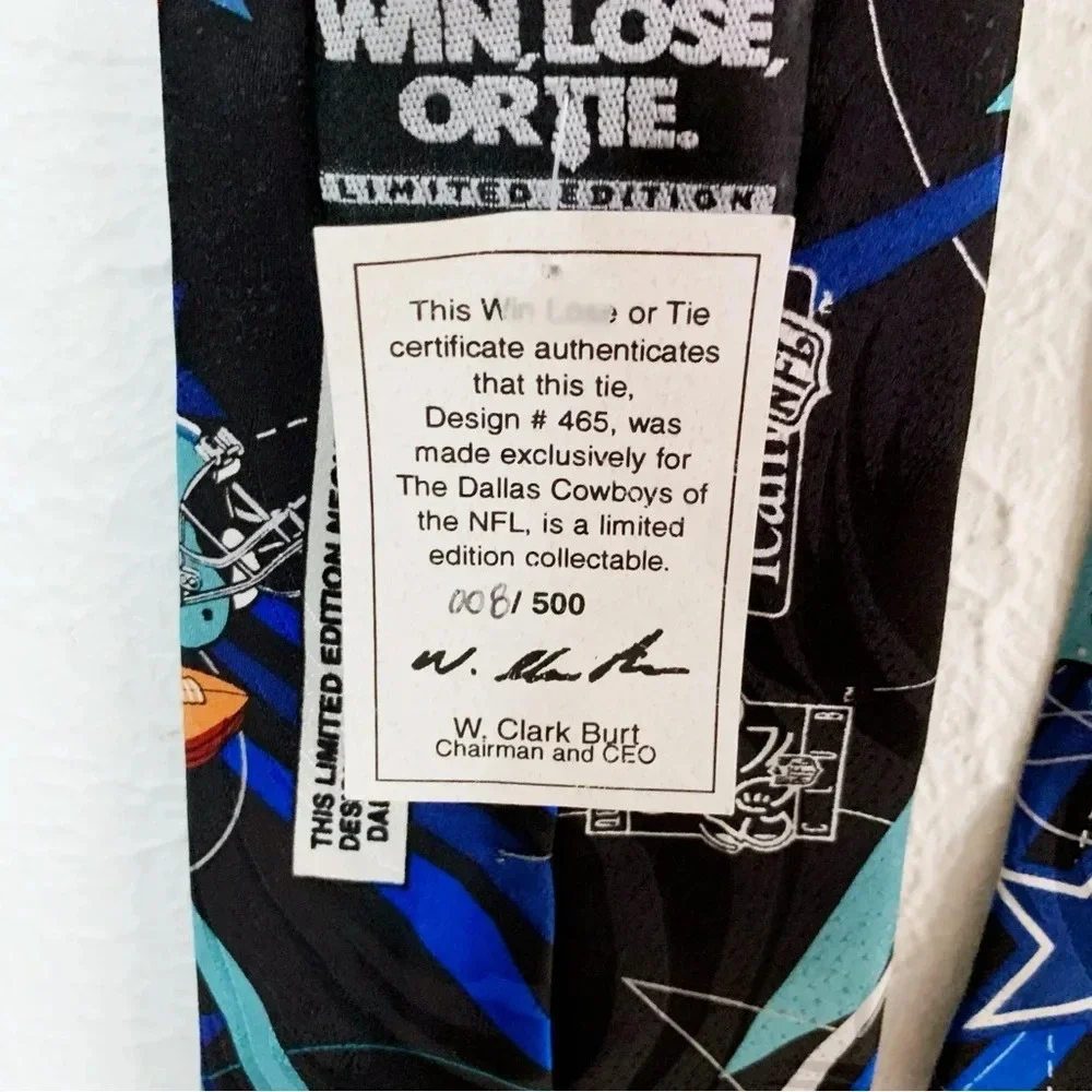 Win Lose or Tie vintage silk