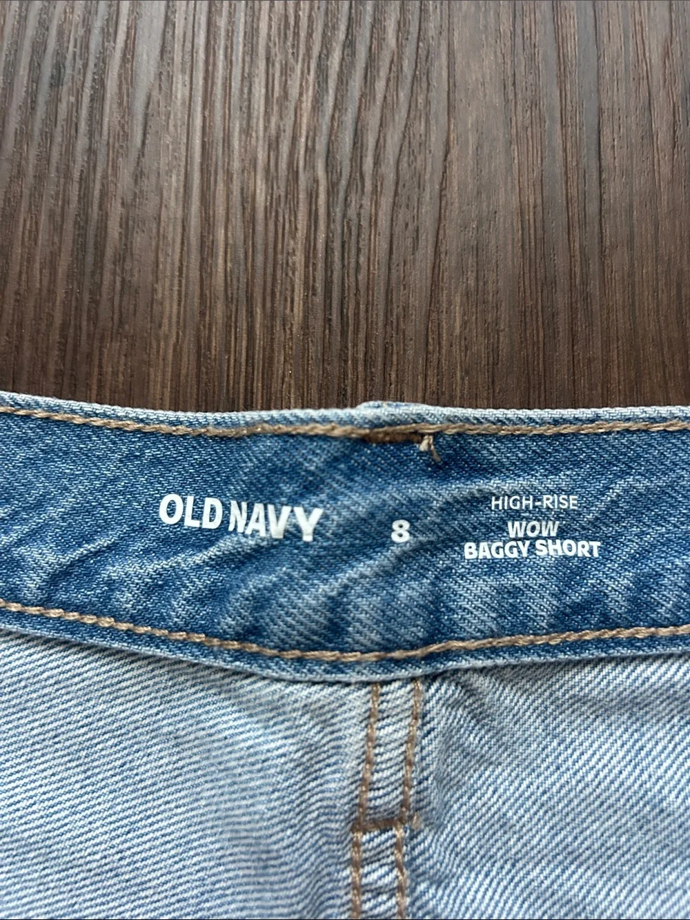 Brand new with tags Old Navy Light Blue Denim Wow Baggy Jean Shorts