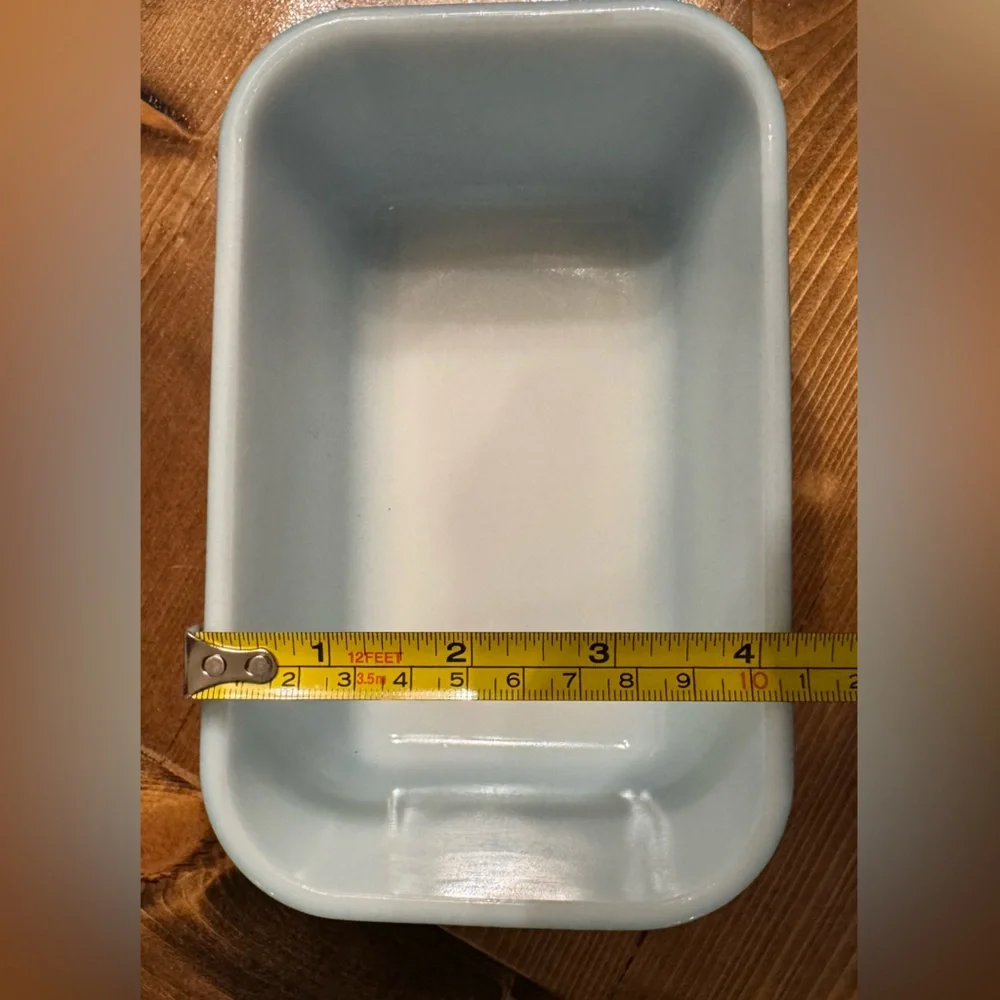 Vintage Pyrex Primary Blue Loaf Pan – Mid-Century Kitchenware