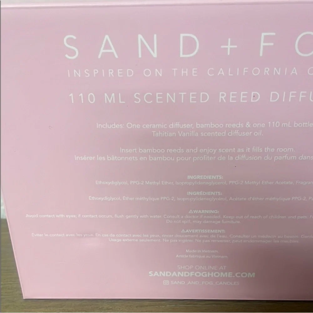 Sand + Fog pink sand