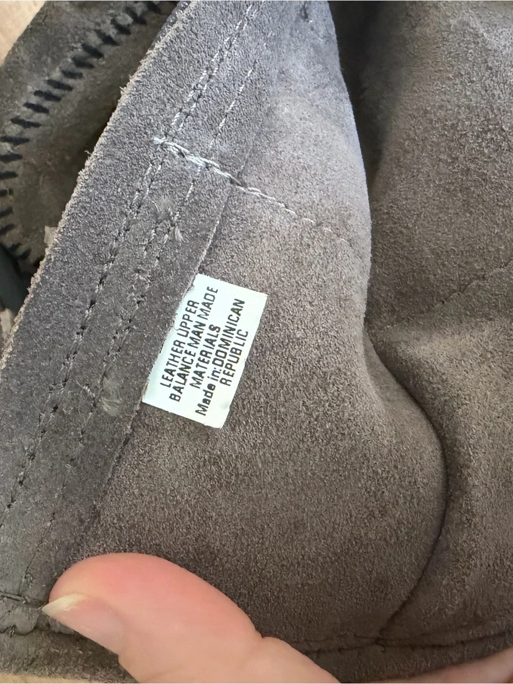 Minnetonka taupe suede