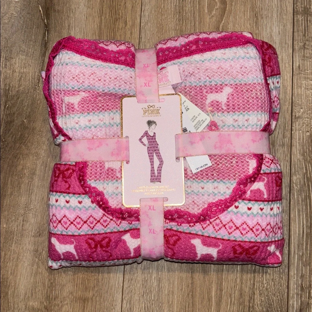 LoveShackFancy pink pj