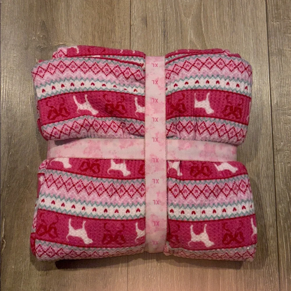 LoveShackFancy pink pj