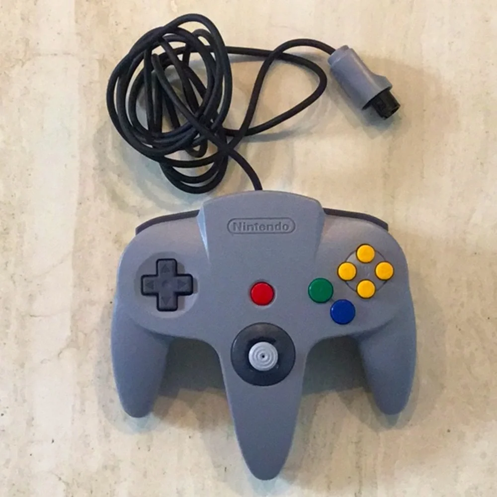 Nintendo 64 Controller Original N64 Tight Stick OEM Gray