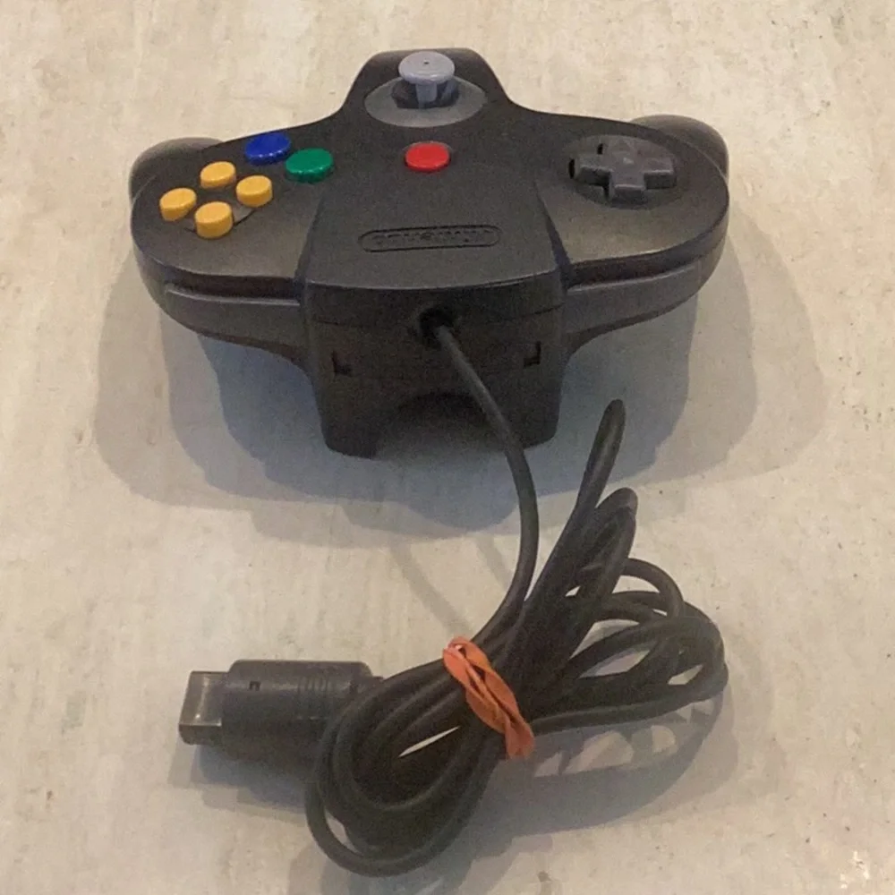 Nintendo 64 Controller Tight Stick OEM N64 Black