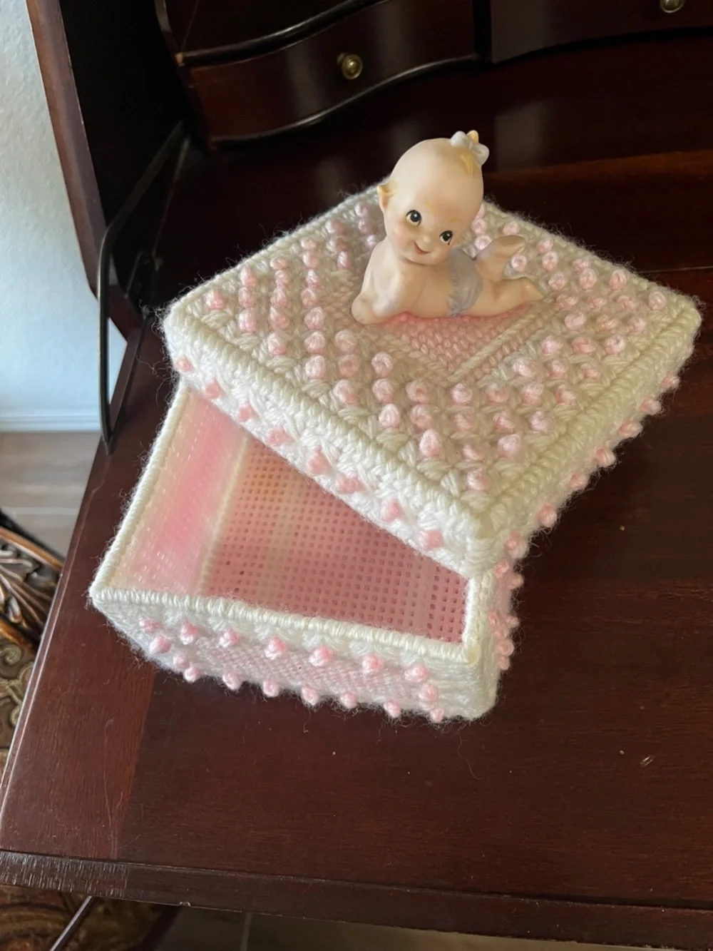 Handmade hand crocheted