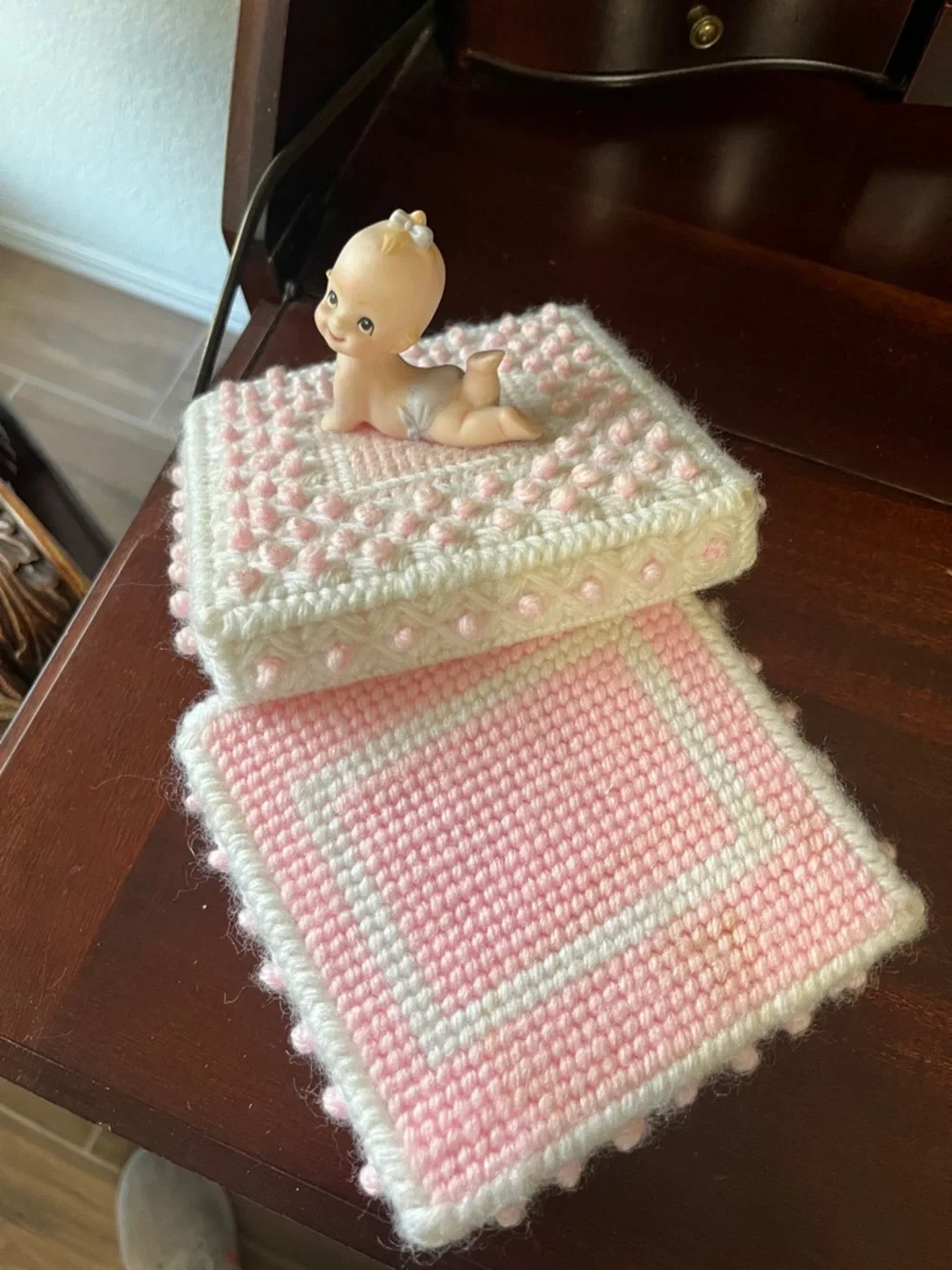 Handmade hand crocheted
