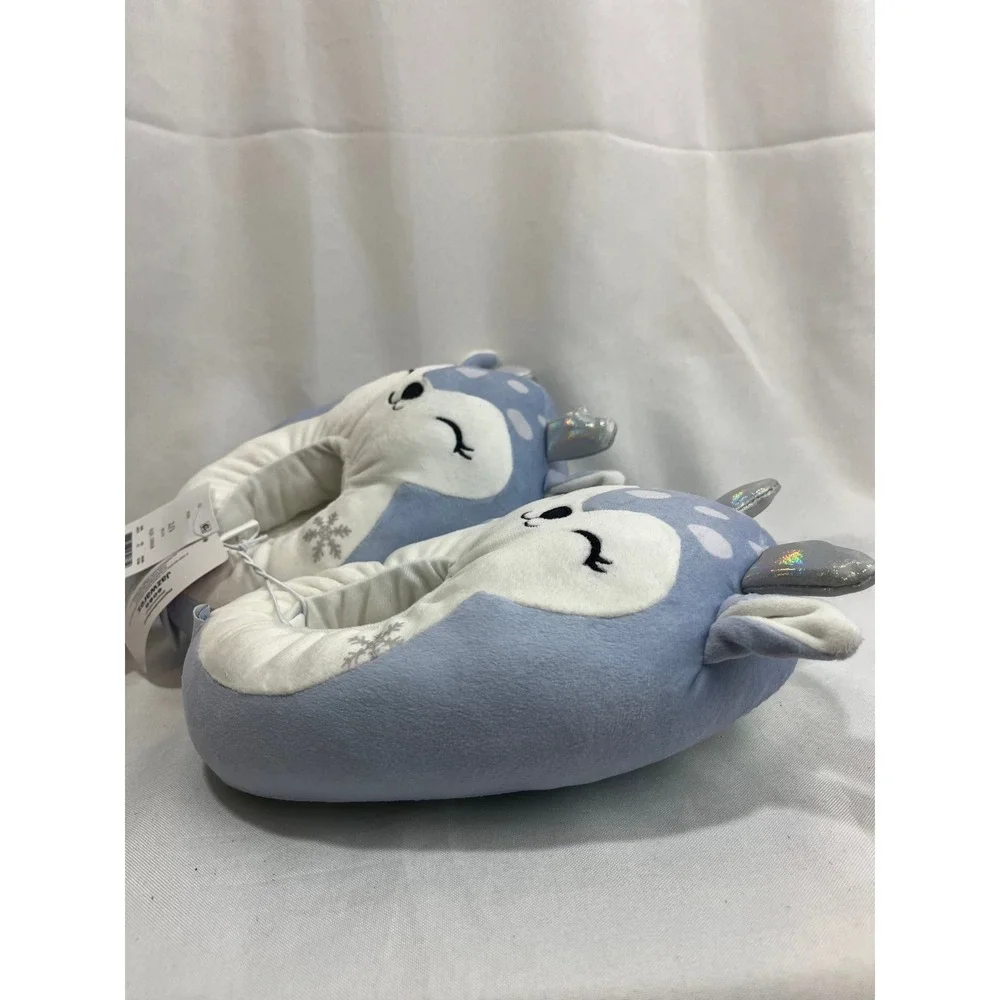 Squishmallows plush slippers