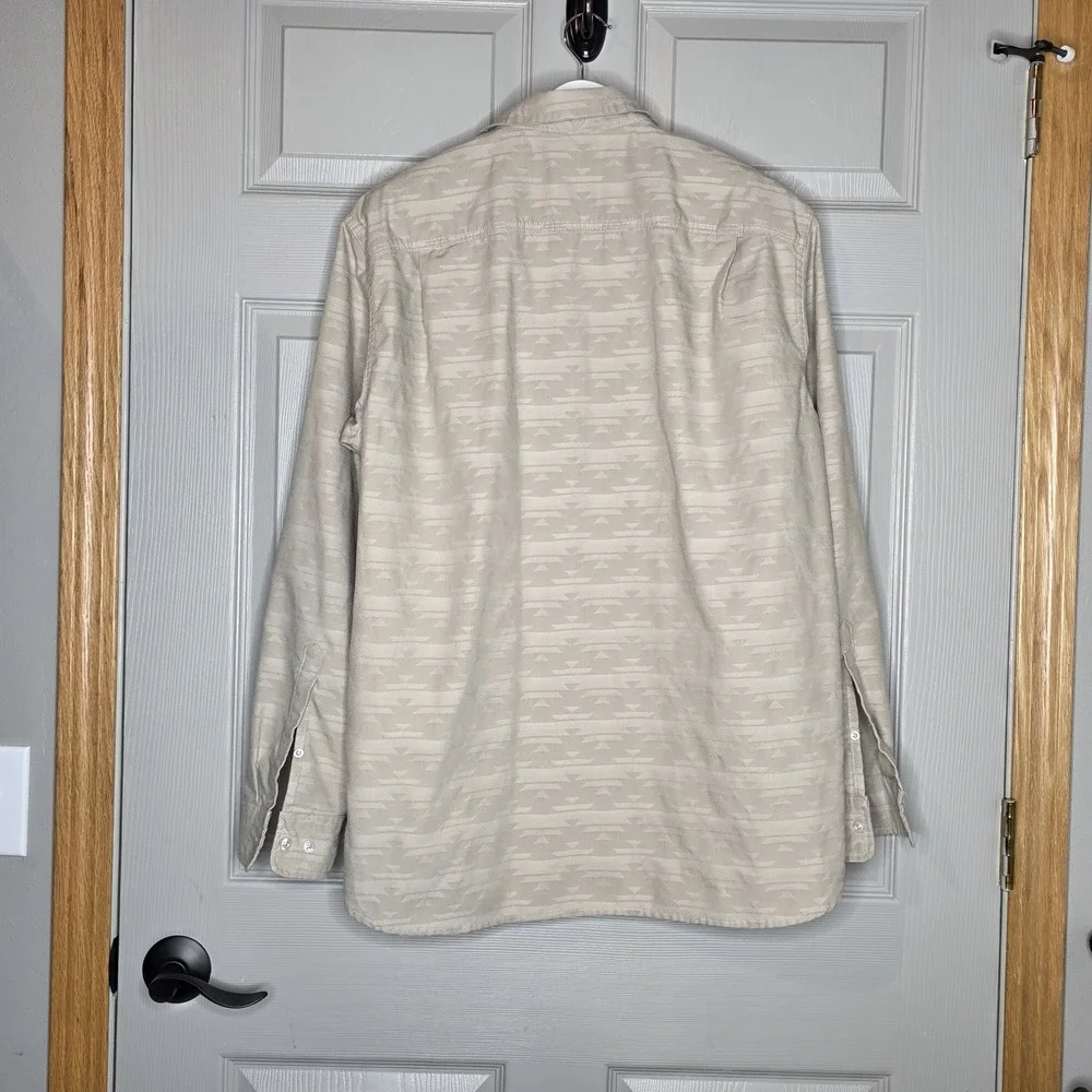 The North Face Long Sleeve‎ Sub-Alpine California Basket Jacquard Shirt Sz Large