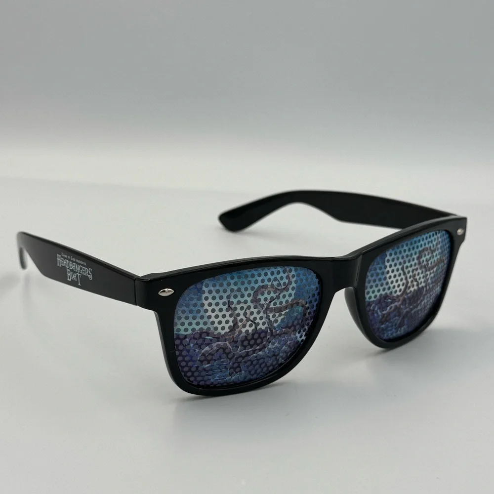 Lamb Of God Headbangers Boat 2025 Octopus Pinhole Sunglasses NEW‎